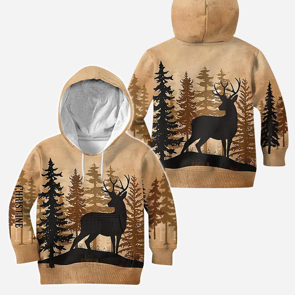 Fille de la campagne - Sweat à capuche et legging de chasse personnalisés