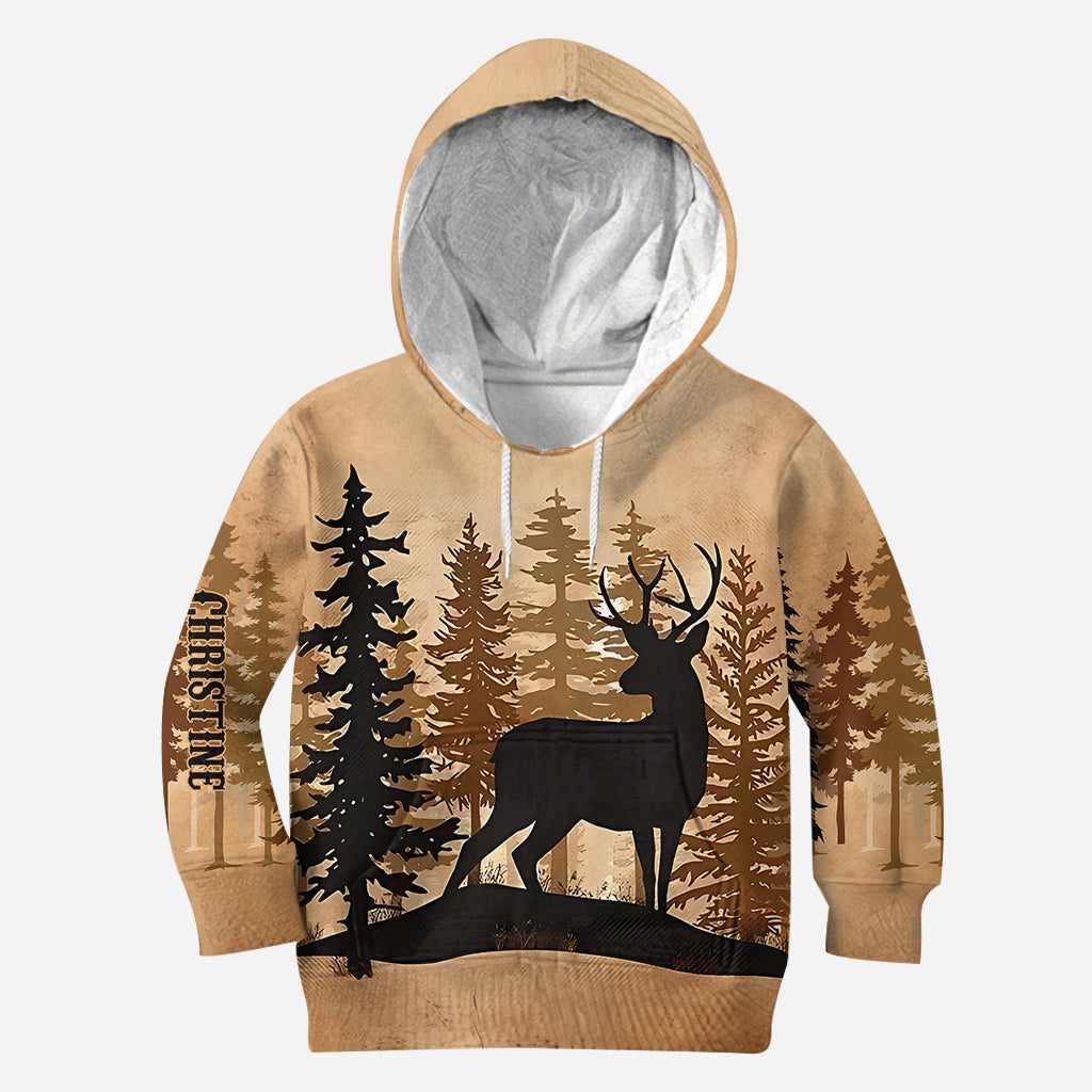 Fille de la campagne - Sweat à capuche et legging de chasse personnalisés