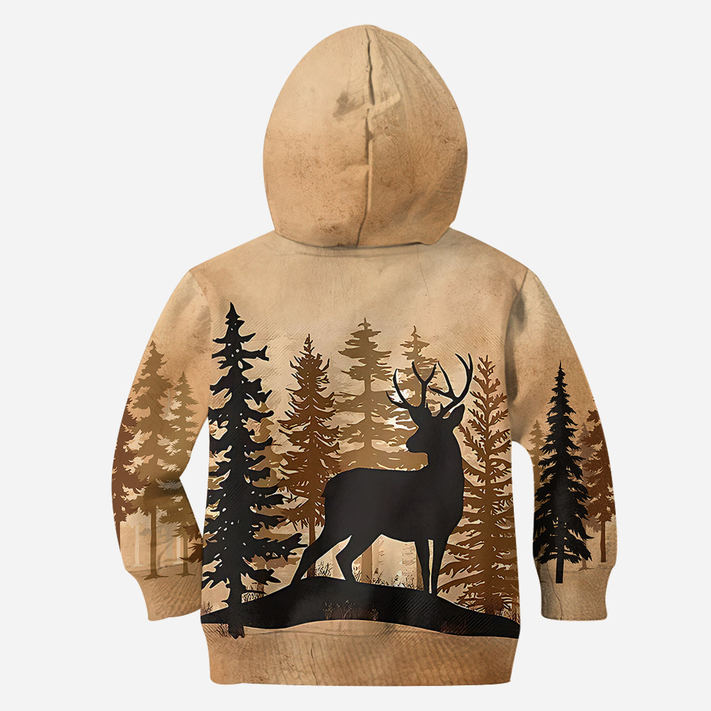 Fille de la campagne - Sweat à capuche et legging de chasse personnalisés