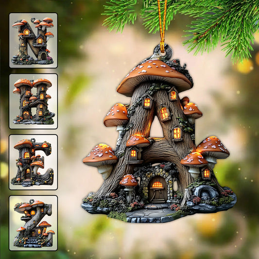 Lettre de l'alphabet pour jardin féerique - Ornement de jardin personnalisé