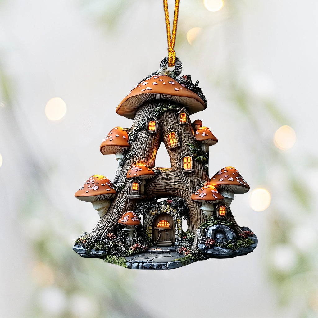 Fairy Garden Alphabet's Letter - Personalized Gardening Ornament