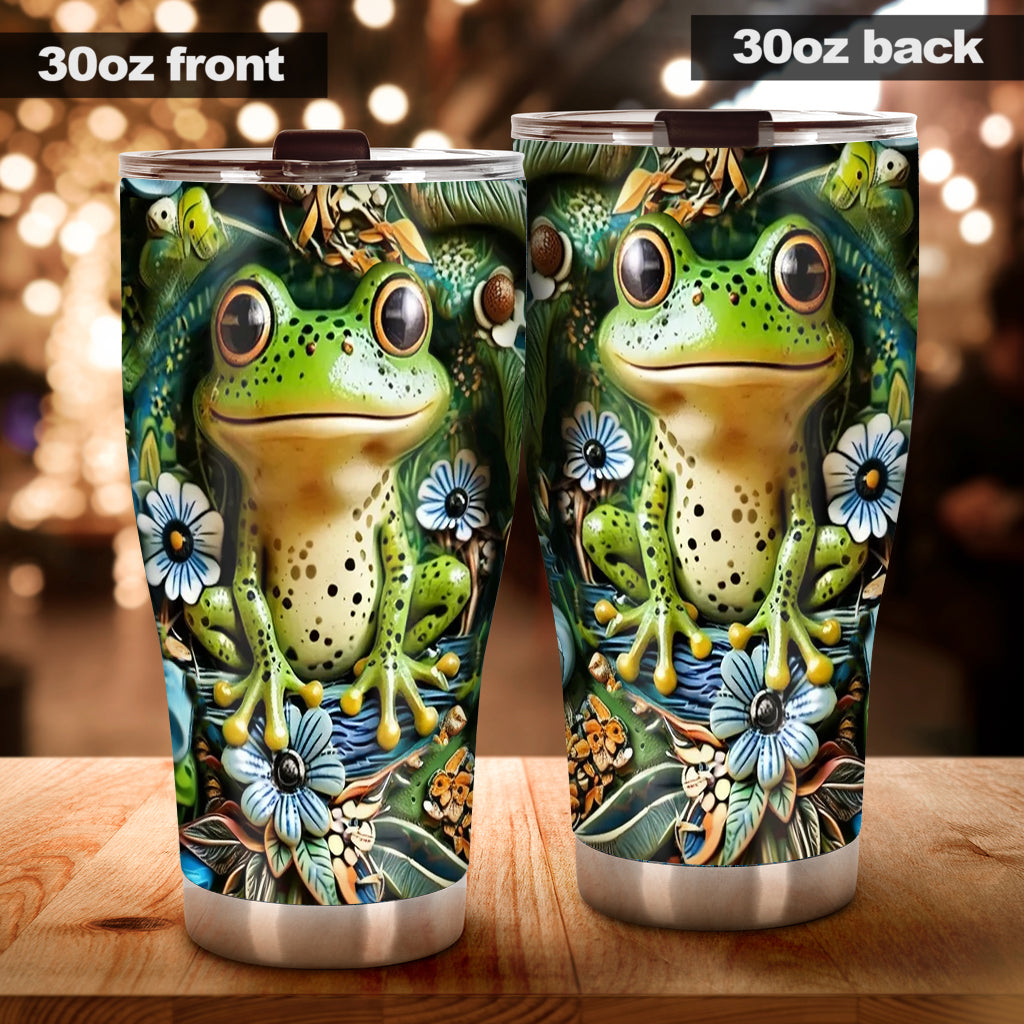 Love Frogs - Personalized Frog Tumbler