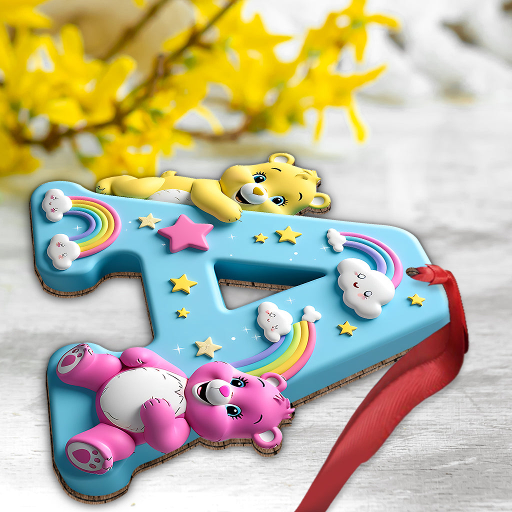 Cute Bears - Personalized Kid Ornament