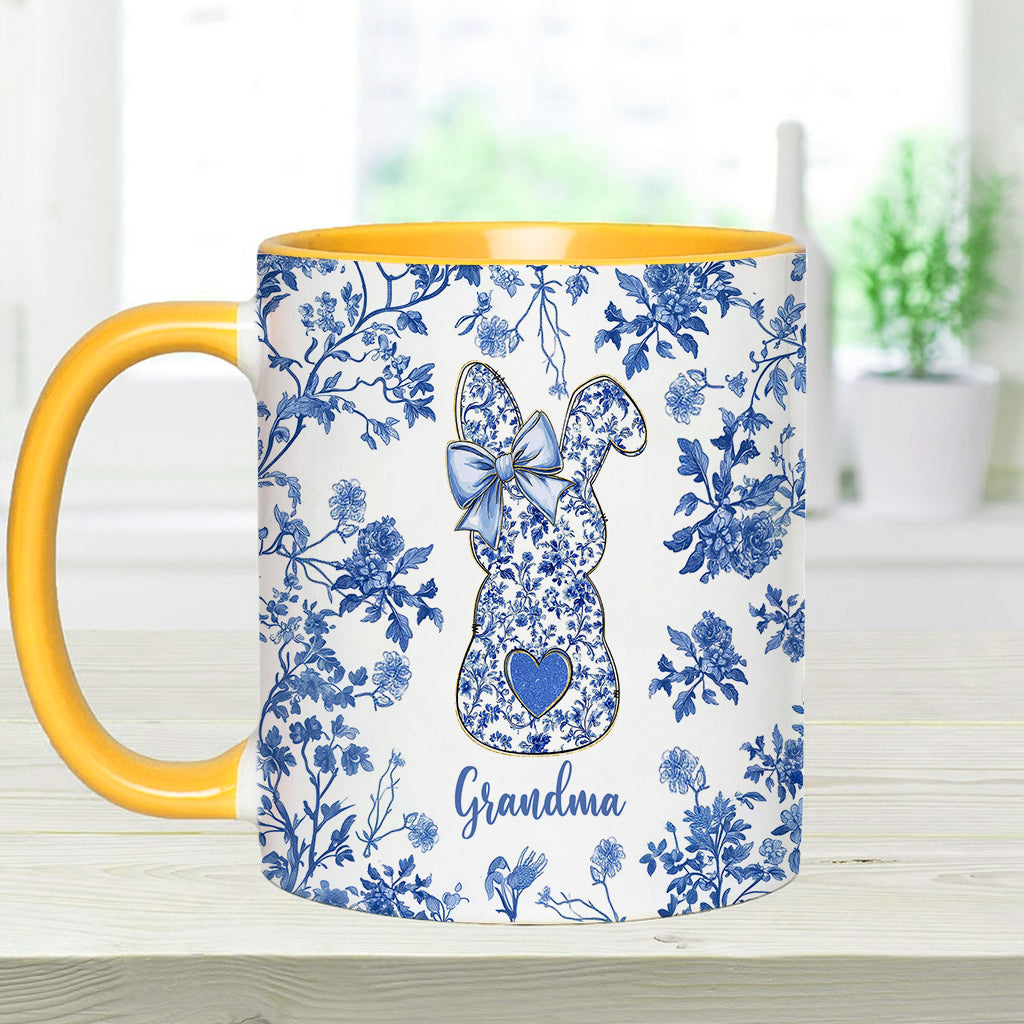 Grandma's Peeps - Personalized Grandma Accent Mug