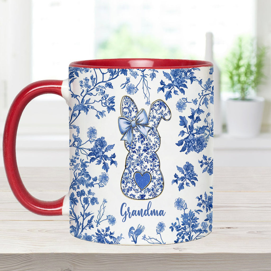Grandma's Peeps - Personalized Grandma Accent Mug