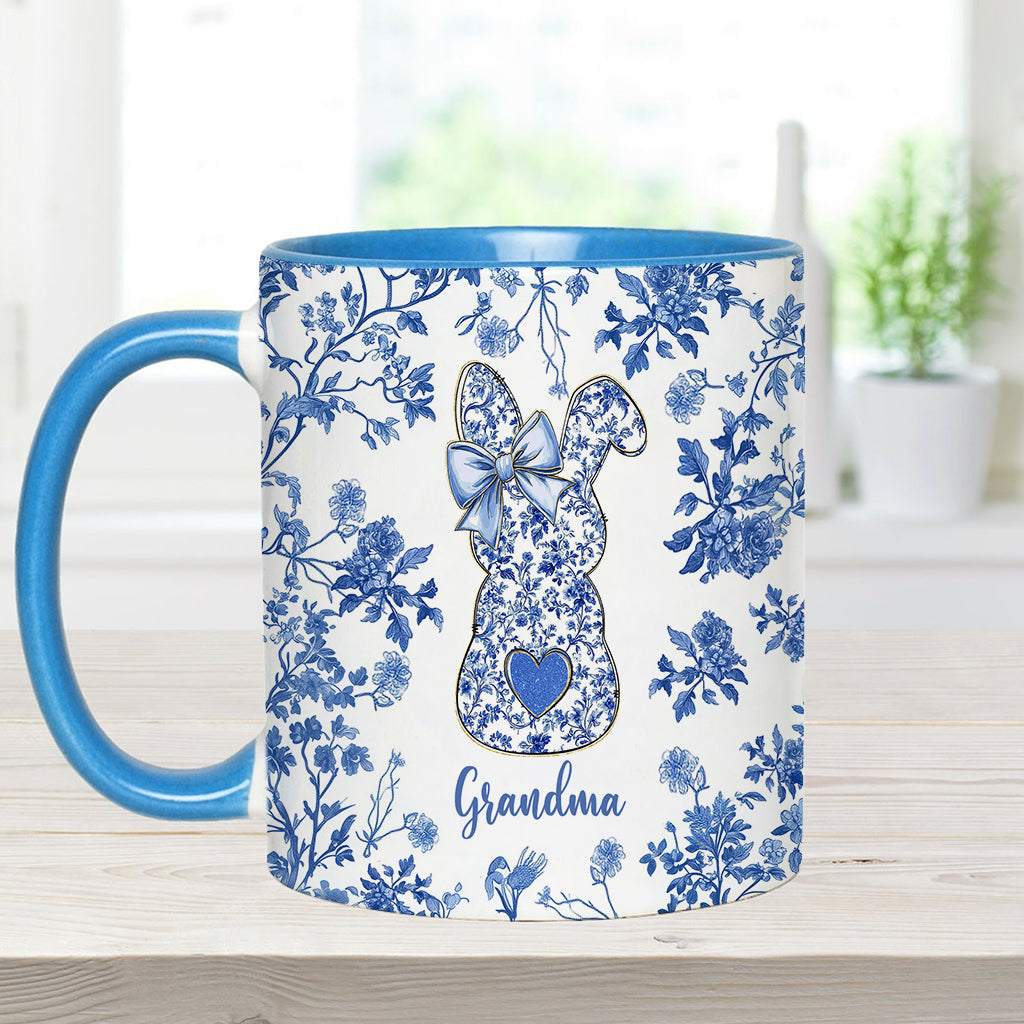 Grandma's Peeps - Personalized Grandma Accent Mug