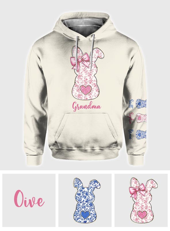 Grandma's Peeps - Personalized Grandma All Over Shirt