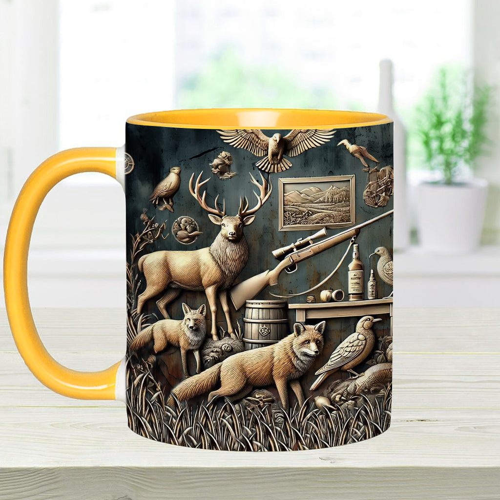 Best Hunter Ever - Personalized Hunting Accent Mug