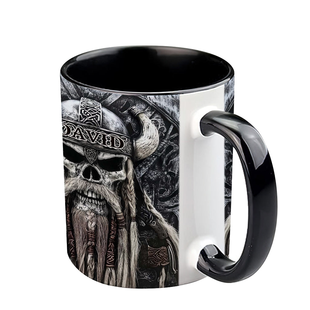 Mug personnalisé Viking Skull - Accent Viking