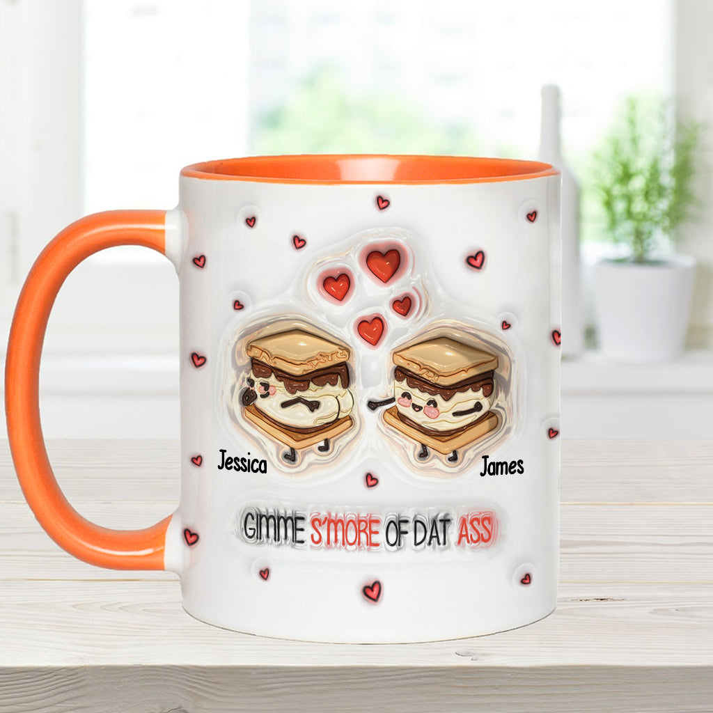 Gimme S'more Of That - Personalized Couple Accent Mug