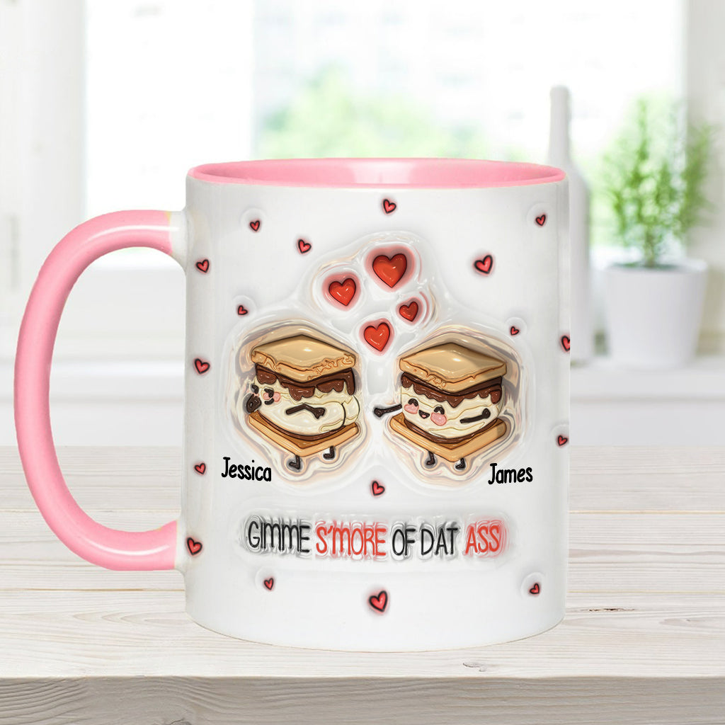 Gimme S'more Of That - Personalized Couple Accent Mug