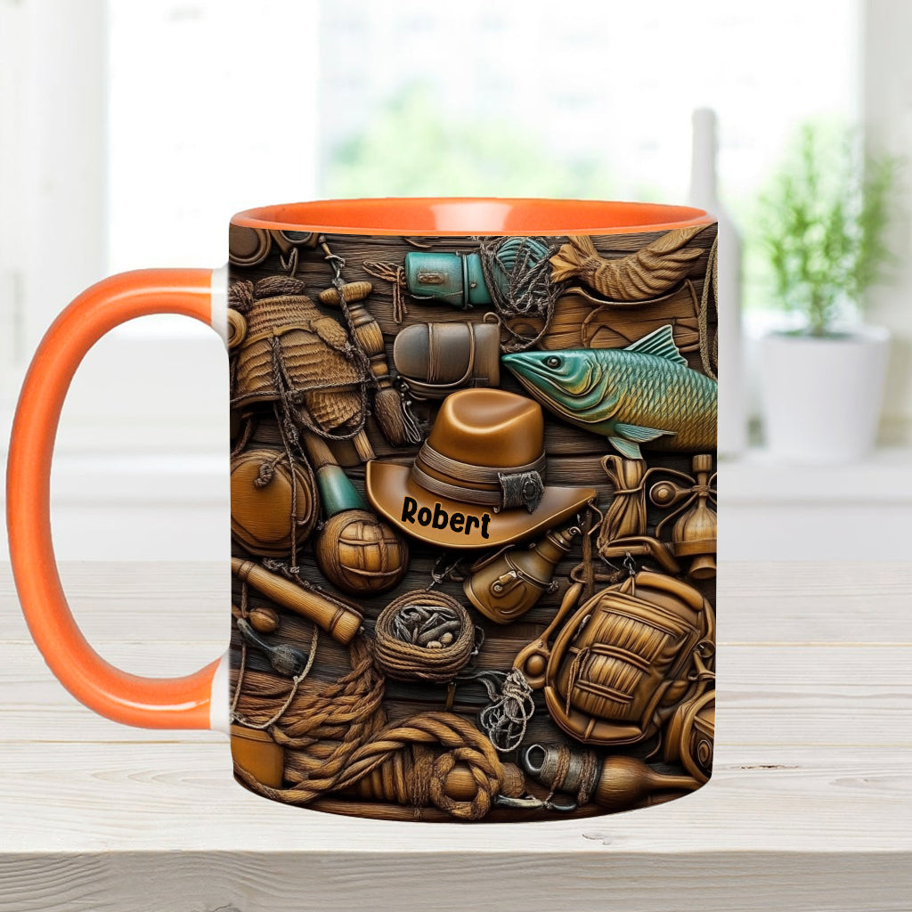Mug personnalisé « La vie de pêche »