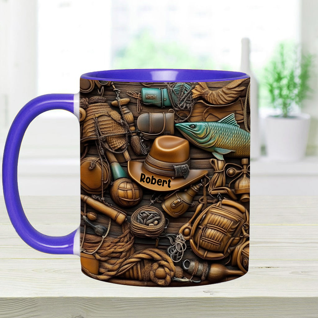 Mug personnalisé « La vie de pêche »