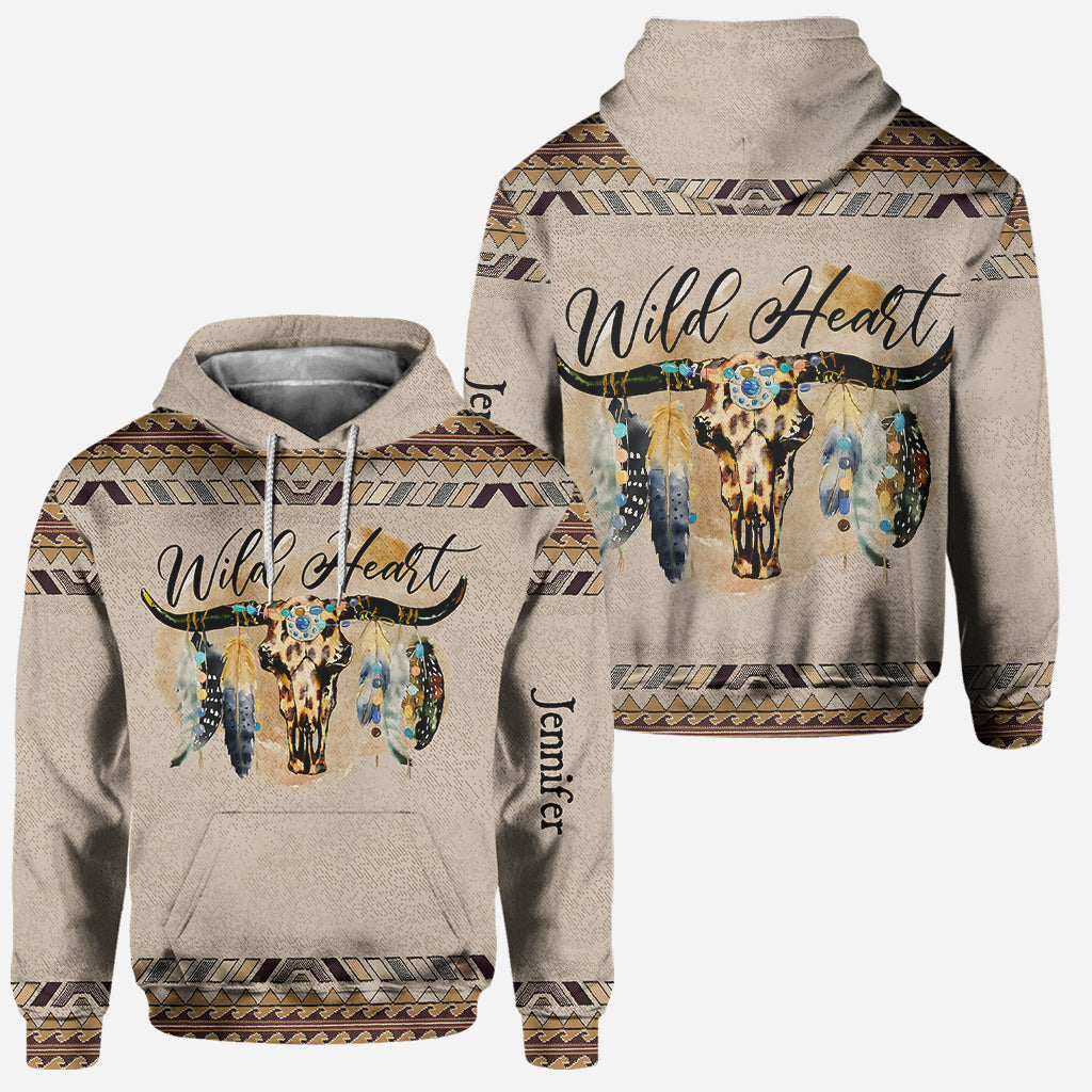 Ensemble western personnalisé (sweat à capuche et leggings) pour fille -