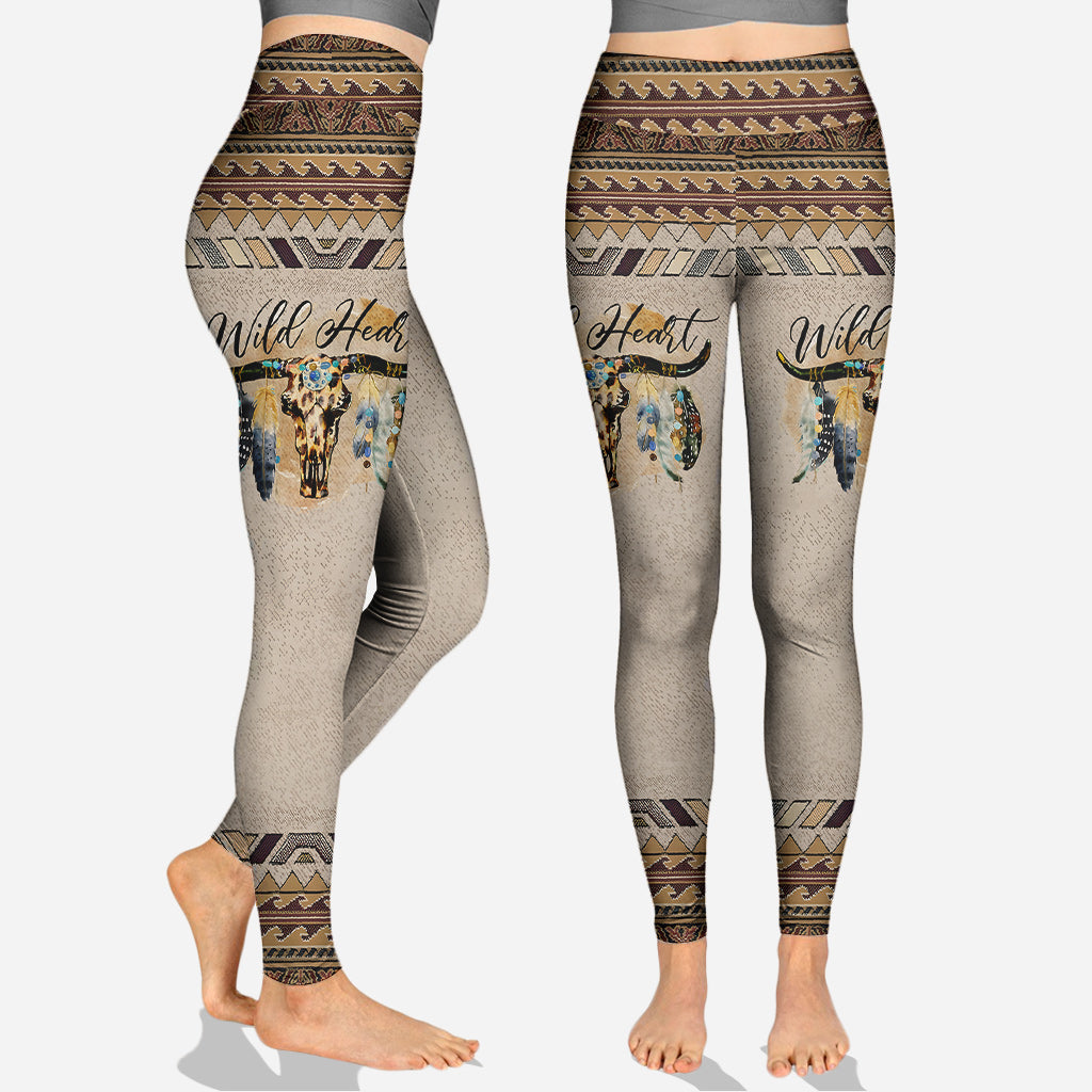 Ensemble western personnalisé (sweat à capuche et leggings) pour fille -