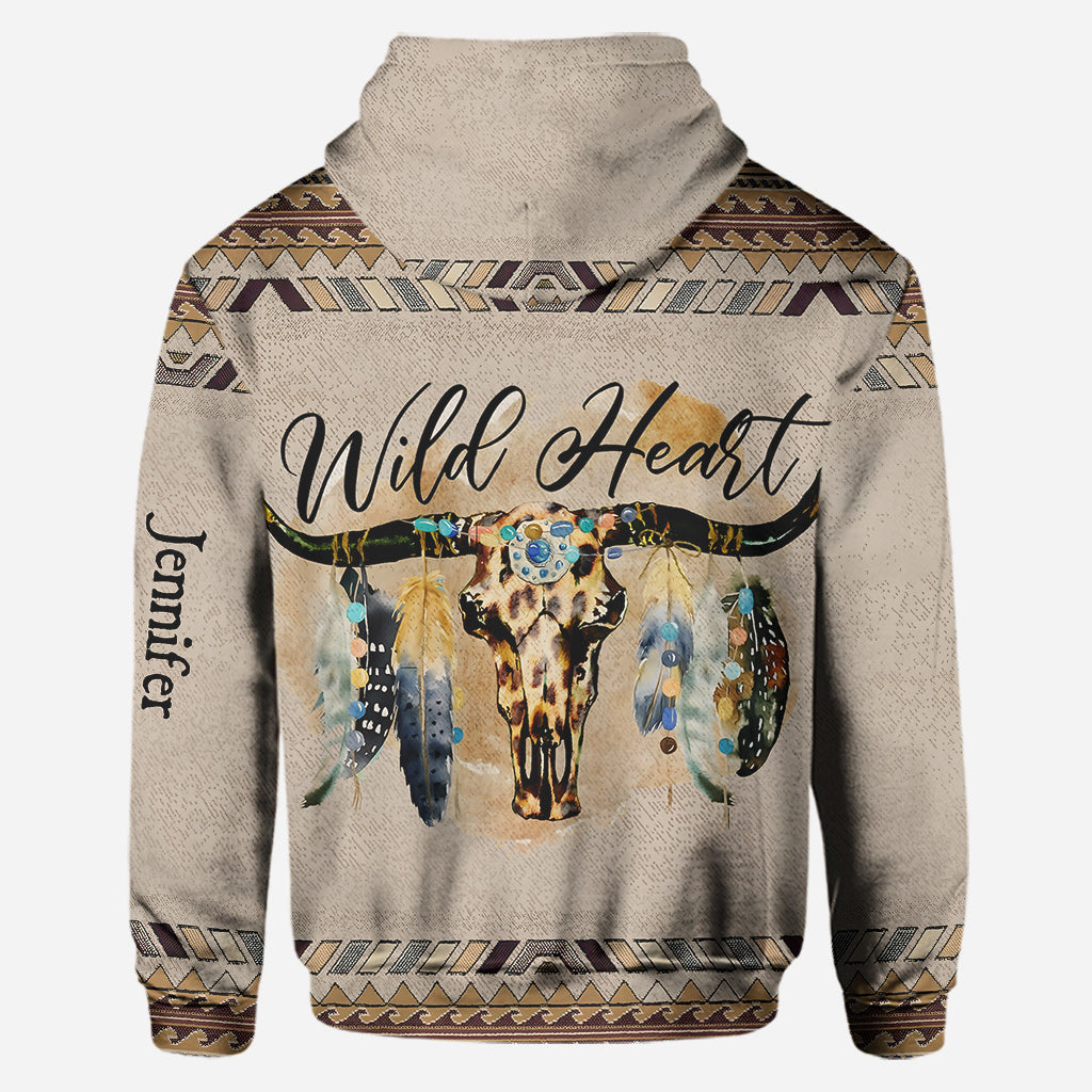 Ensemble western personnalisé (sweat à capuche et leggings) pour fille -