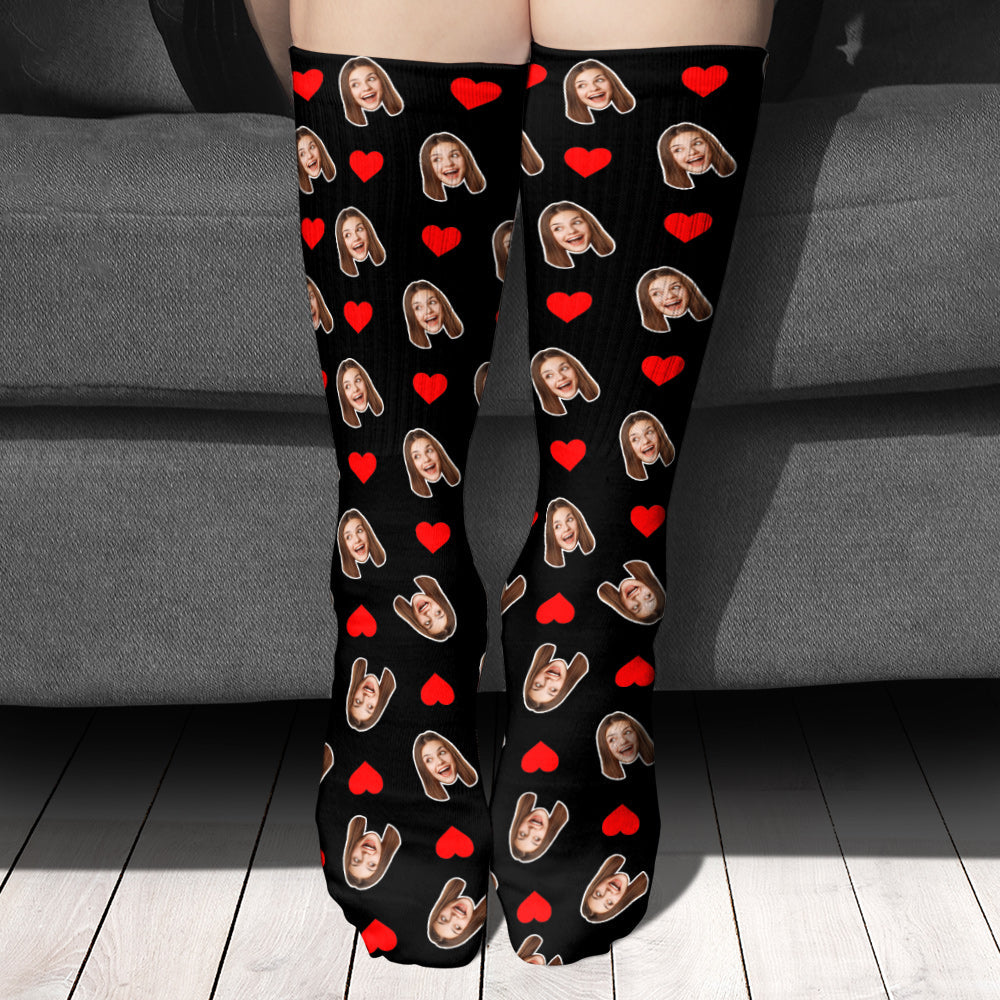 Awesome Couple - Personalized Couple Socks