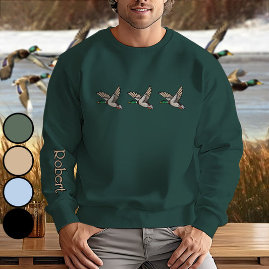 Pull de chasse personnalisé « Chasse au canard »