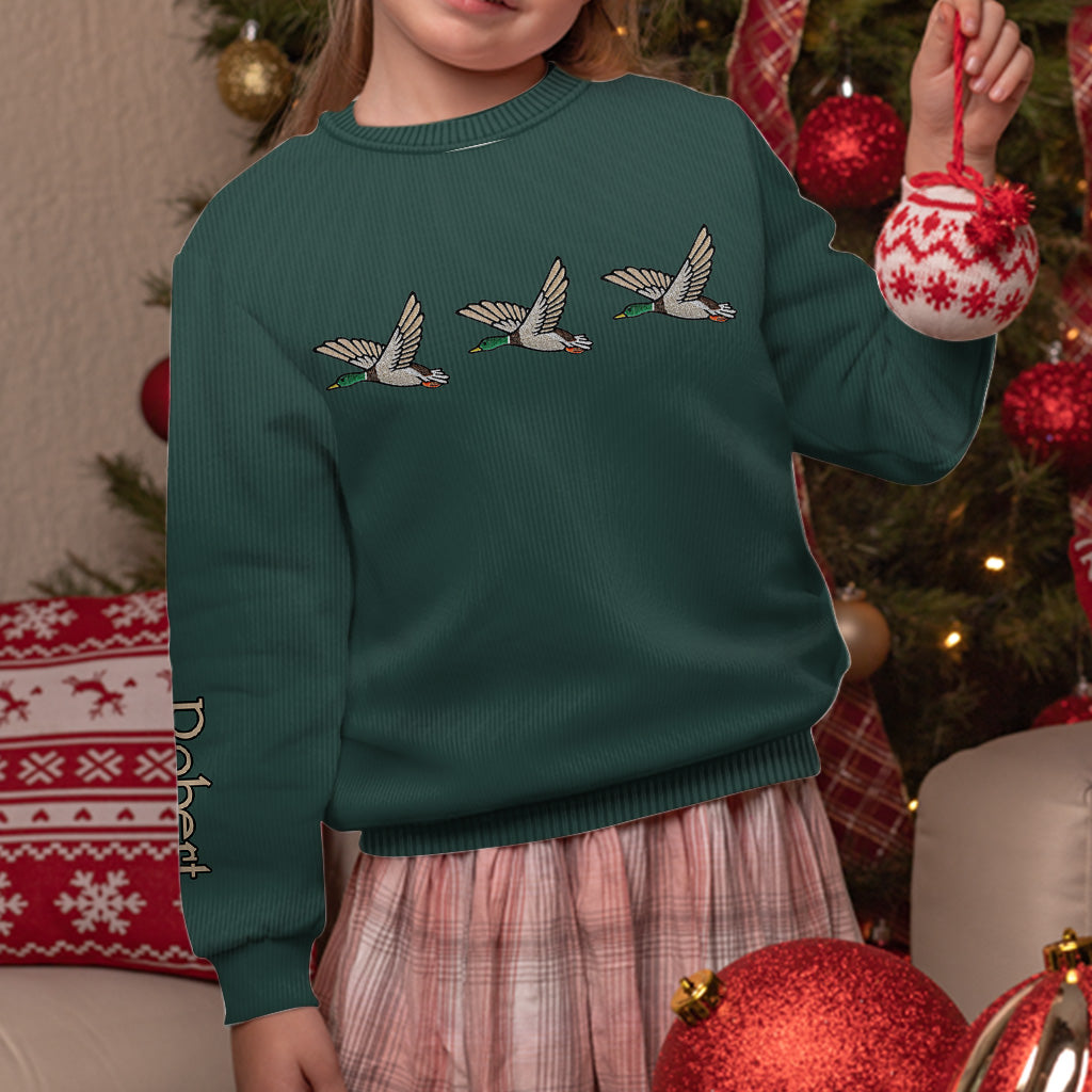 Duck Hunting - Personalized Hunting All Over Sweater