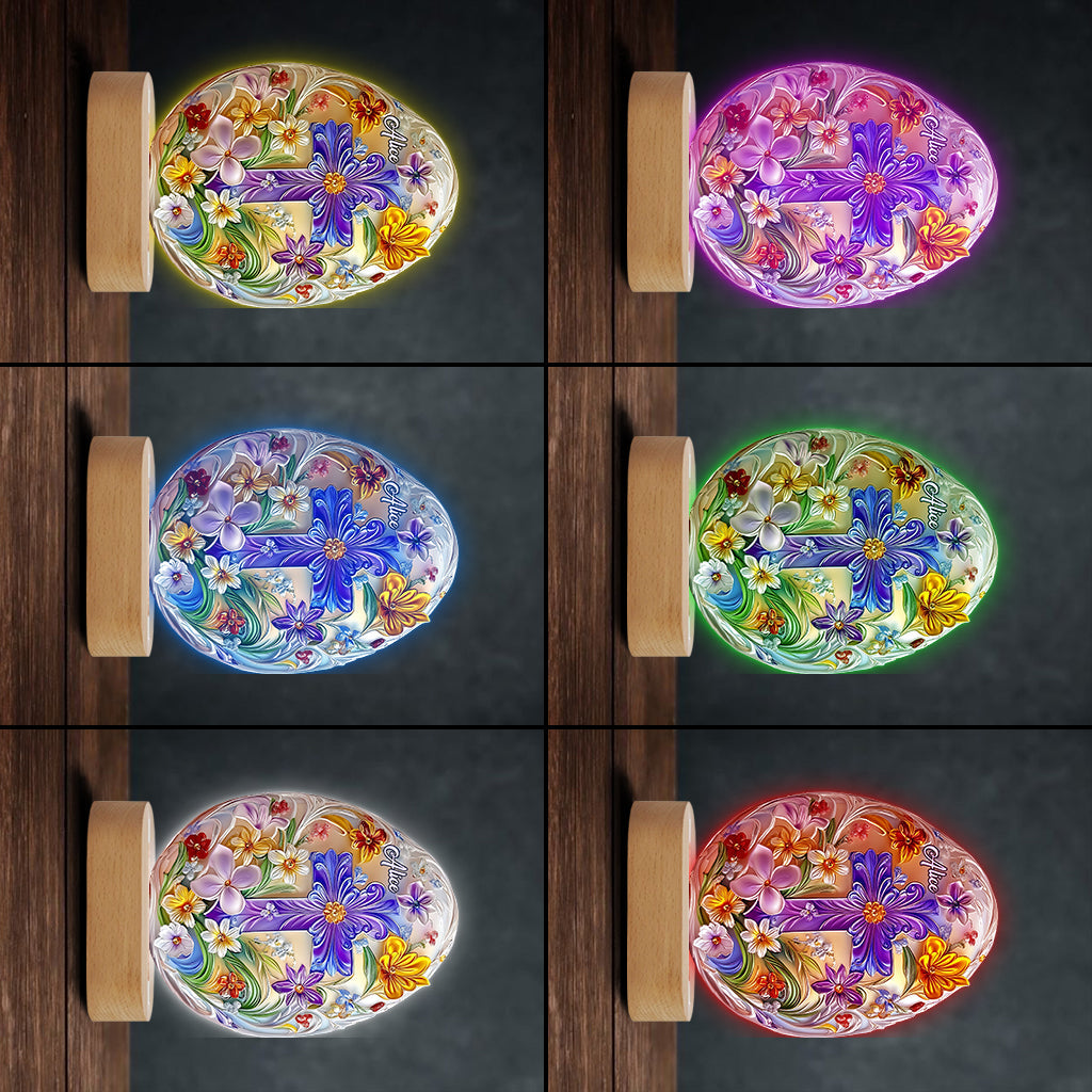 I Believe In You - Personalized Christian Shaped Plaque Light Base