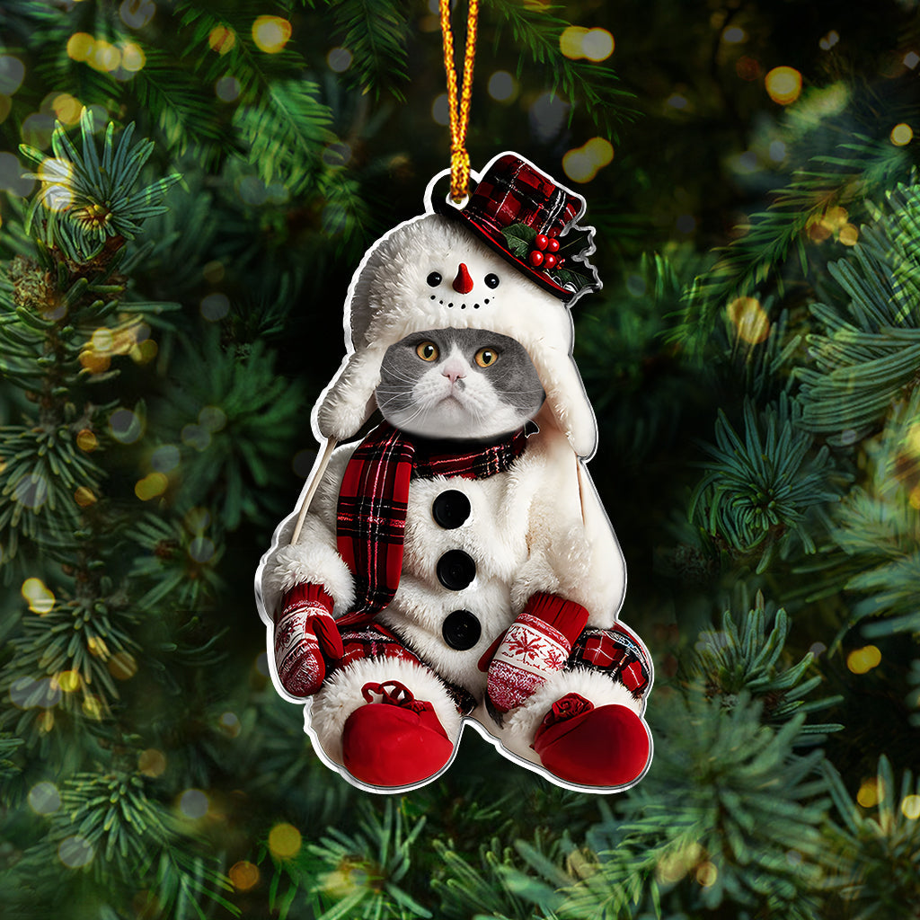 This Is How My Kids Look Like - Personalized Cat Custom Shaped Ornament