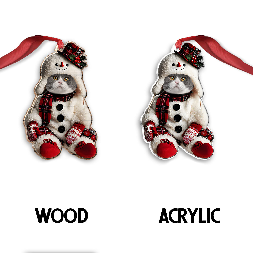 This Is How My Kids Look Like - Personalized Cat Custom Shaped Ornament