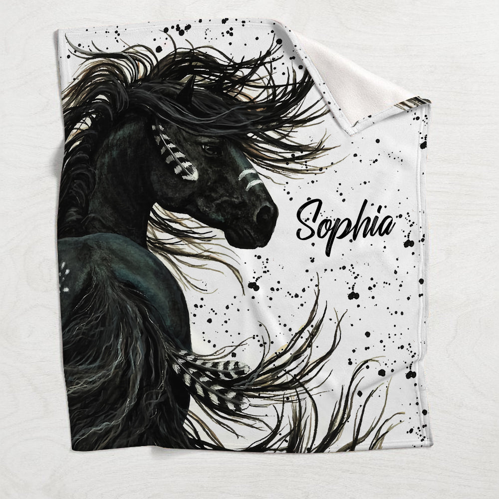 J'adore les chevaux - Couverture personnalisée pour chevaux