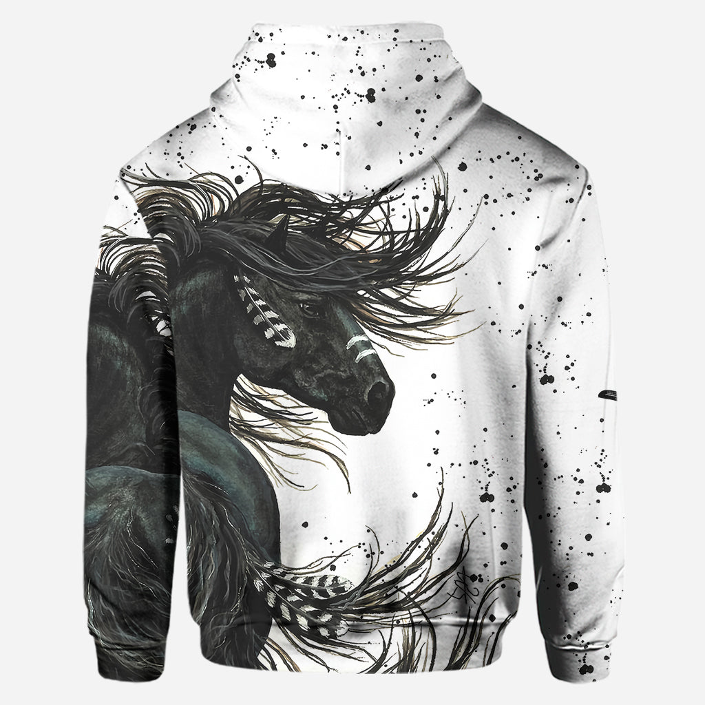 Love Horses - Personalized Horse Hoodie and Leggings