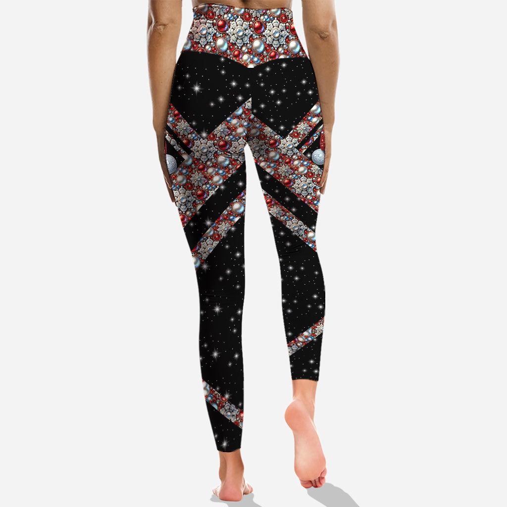 Grand-mère Bonhomme de Neige - Sweat à capuche et legging personnalisés Grand-mère