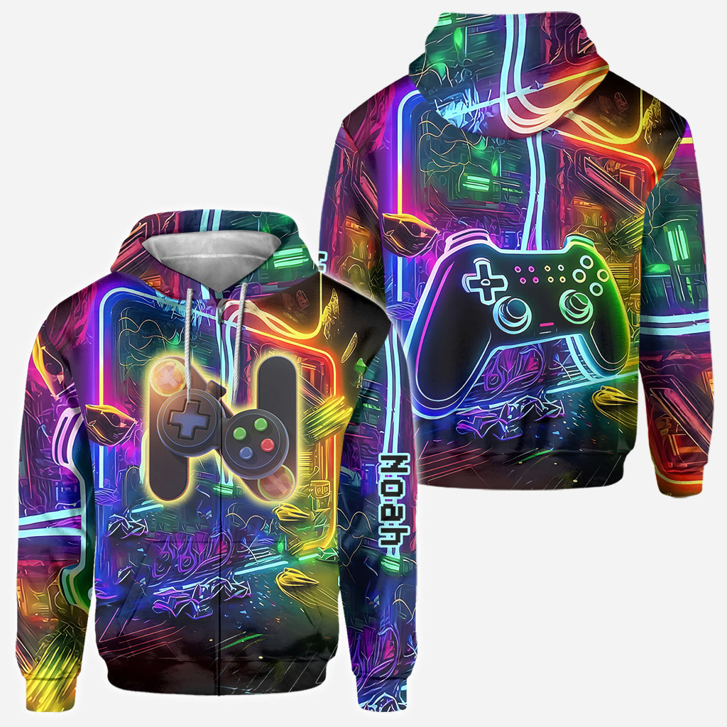 Gaming Alphabet - Personalized Kid All Over Shirt