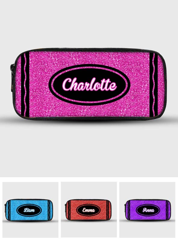 Trousse à crayons personnalisée pour enseignants - Crayon de couleur