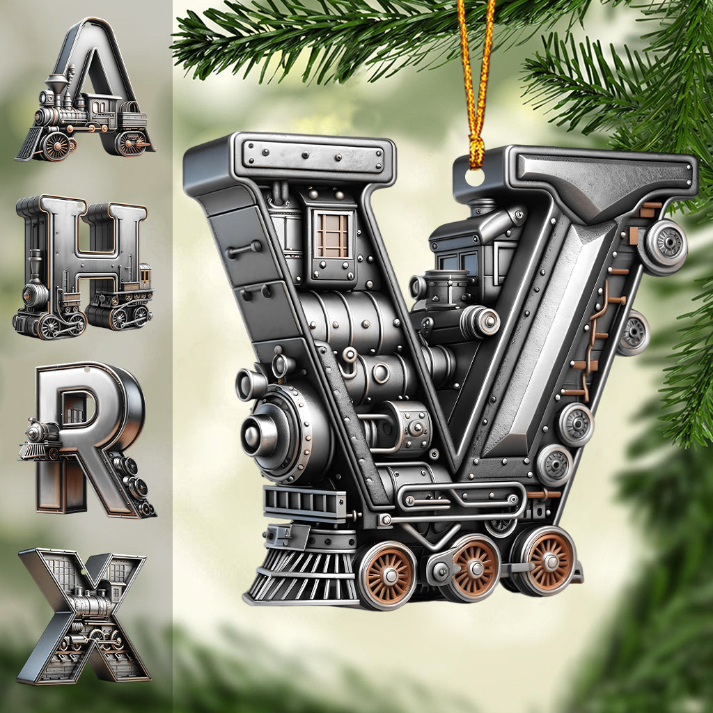 Awesome Train - Personalized Kid Ornament