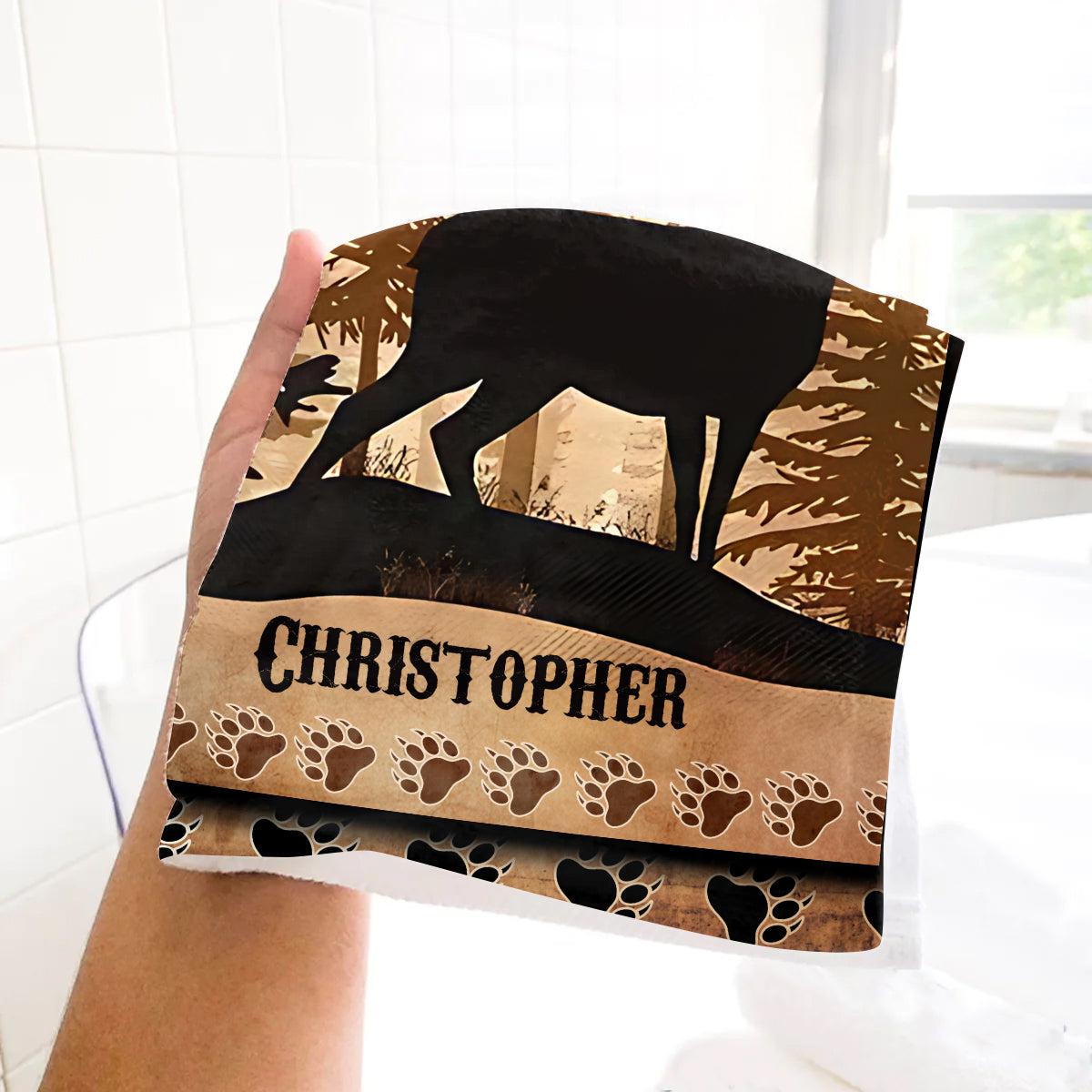 Love Hunting - Personalized Hunting Towel