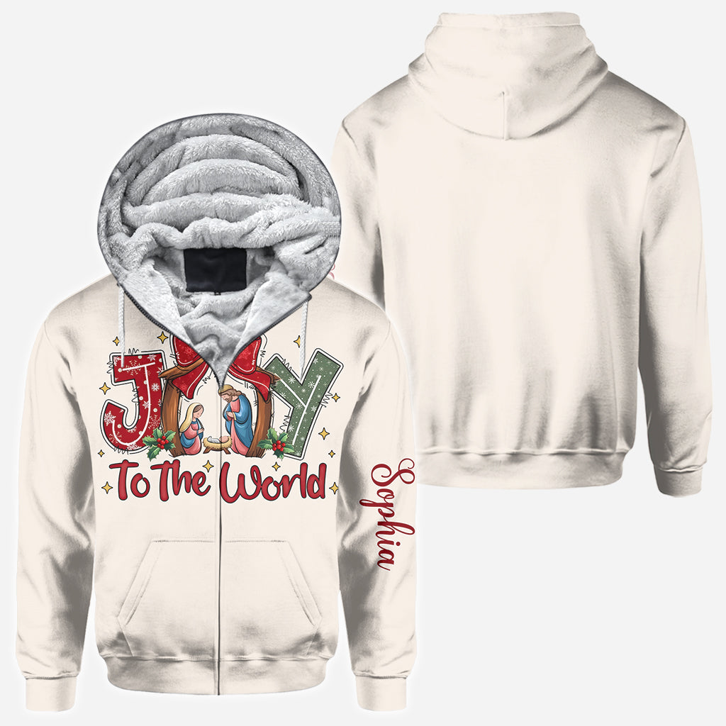 Joy Christmas - Personalized Christian All Over Shirt