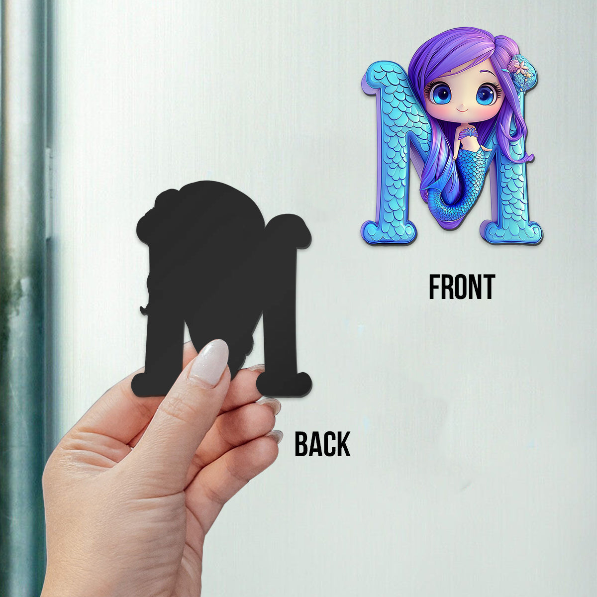 Lettres uniques - Aimant personnalisé pour enfant