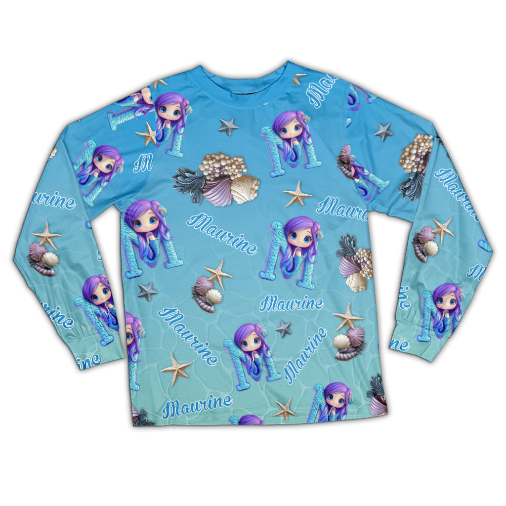 Magnifique cadeau avec lettre pour petit-enfant - Ensemble pyjama enfant personnalisé