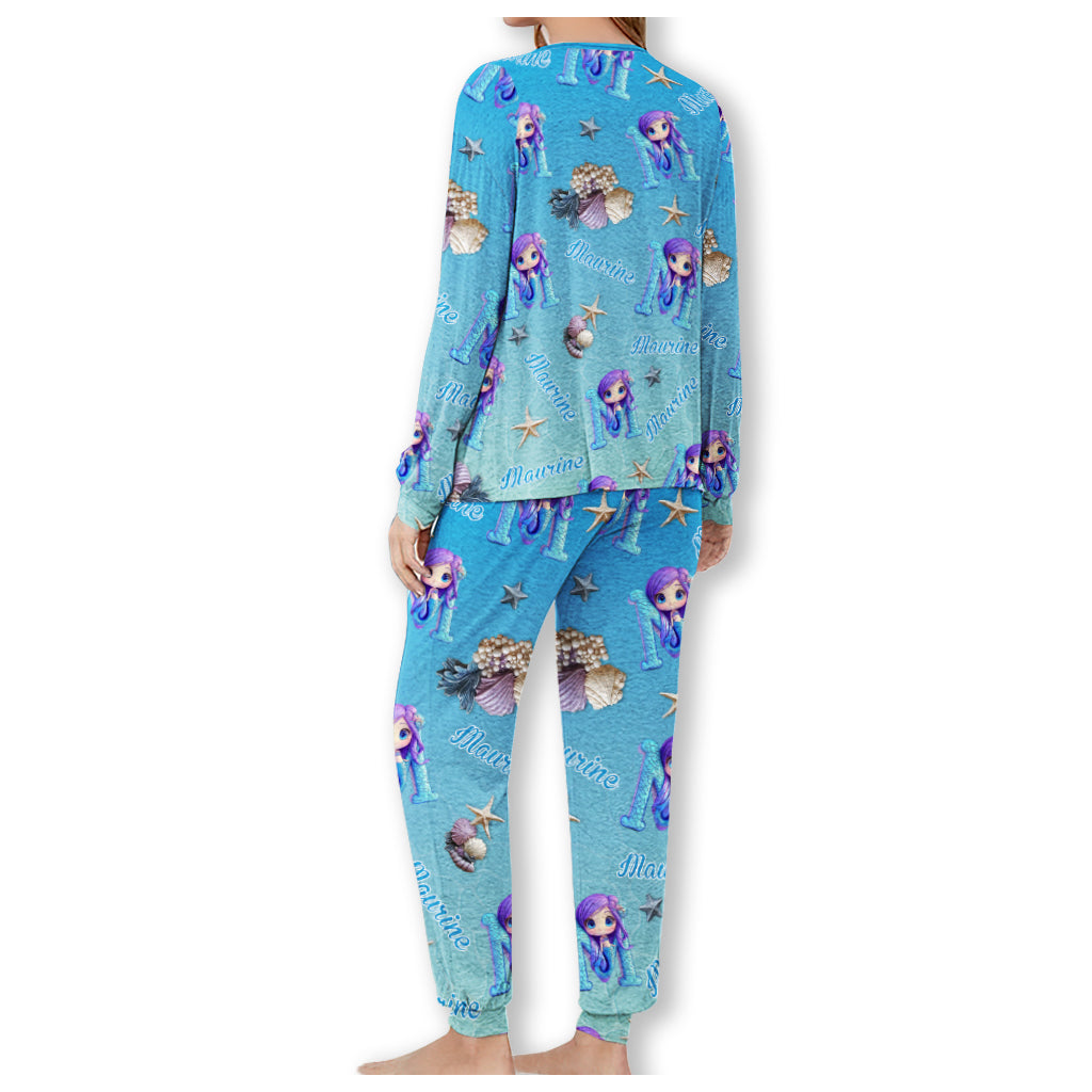 Magnifique cadeau avec lettre pour petit-enfant - Ensemble pyjama enfant personnalisé