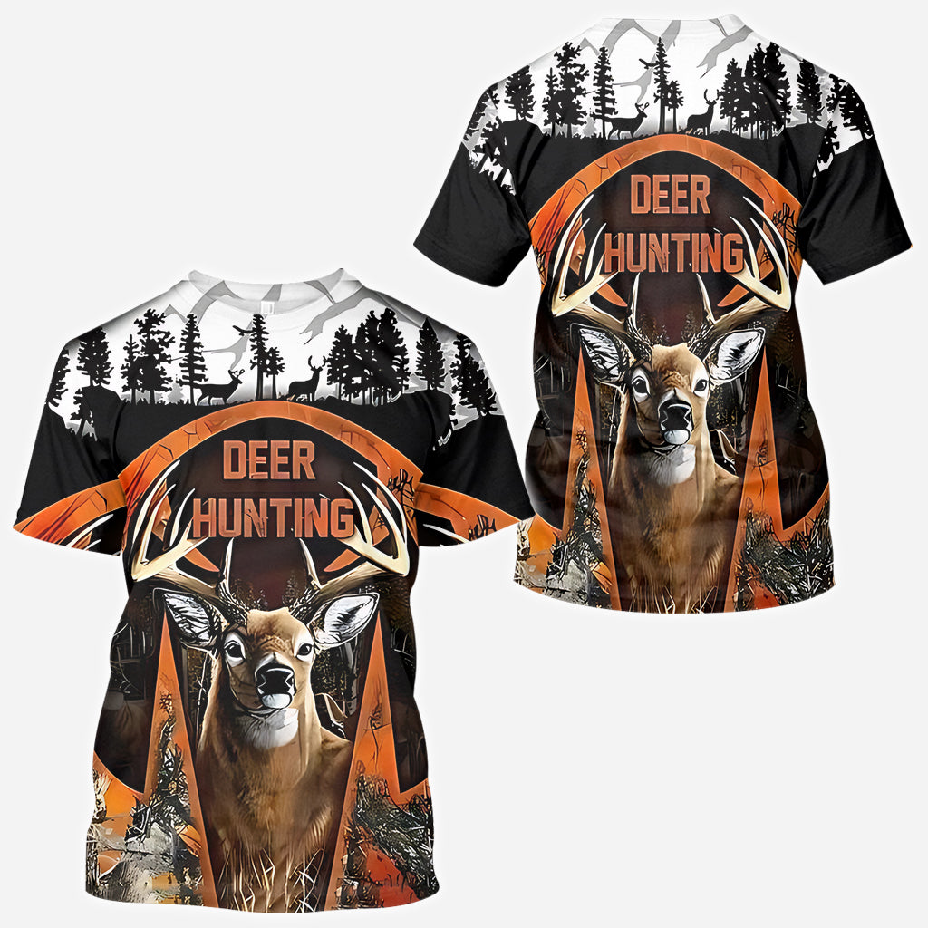 Awesome Deer - Personalized Hunting All Over Shirt