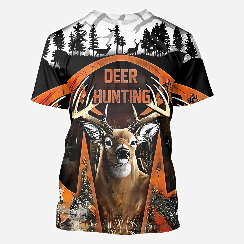 Awesome Deer - Personalized Hunting All Over Shirt