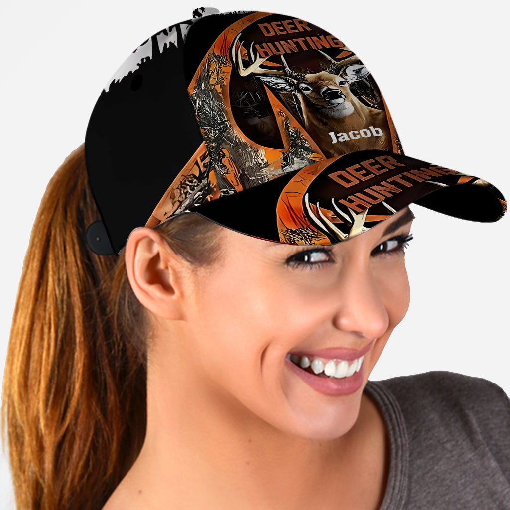 Awesome Deer - Personalized Hunting Classic Cap