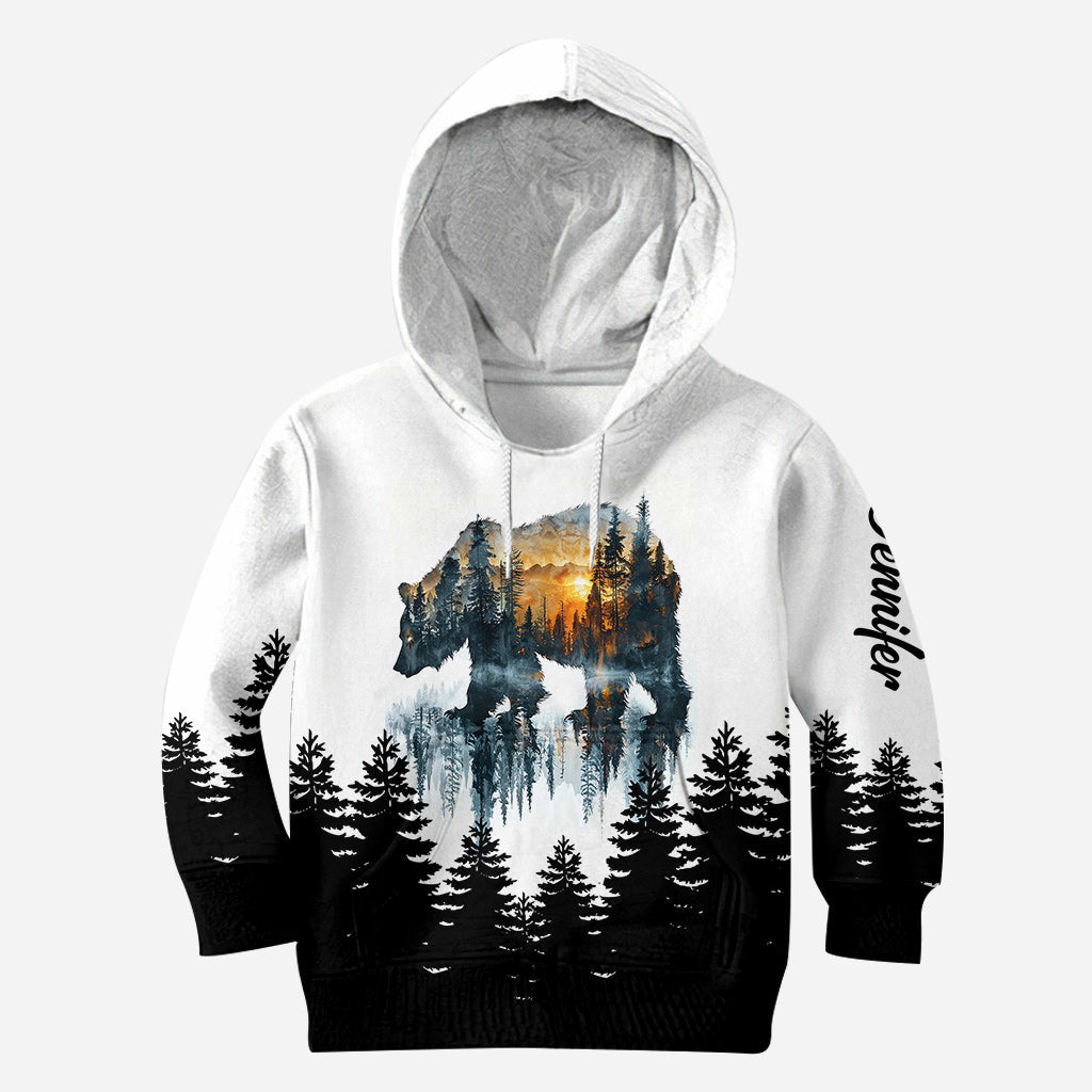 Awesome Bear - Personalized Camping Hoodie and Leggings
