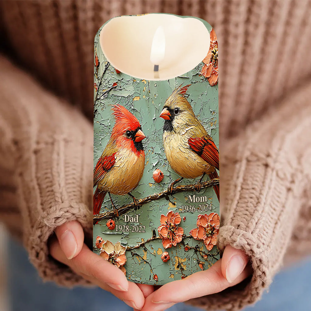 Always With You - Personalized Memorial Flameless Candle