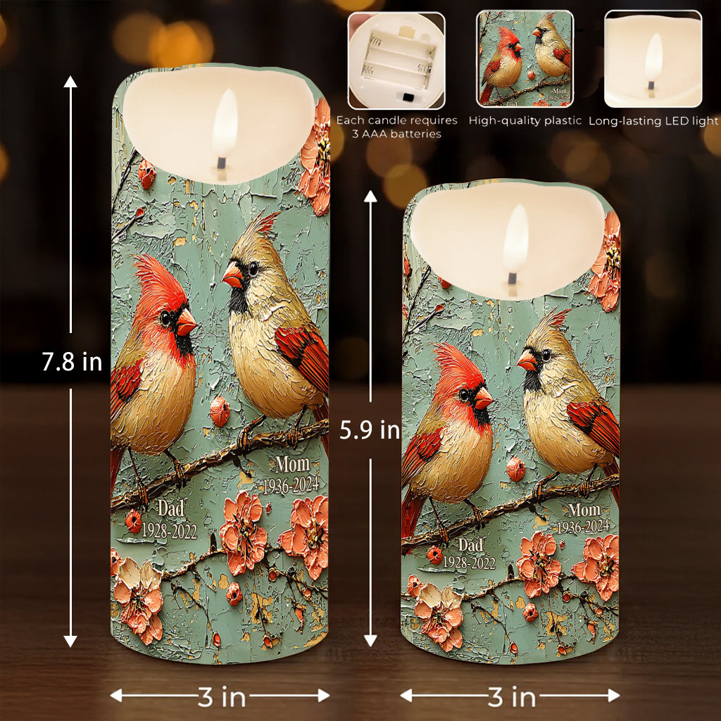 Always With You - Personalized Memorial Flameless Candle