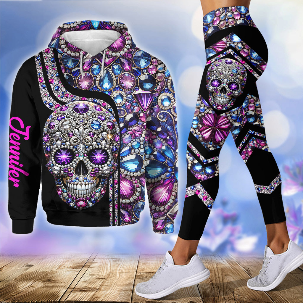 Magic Skull - Personalized Skull Hoodie and Leggings