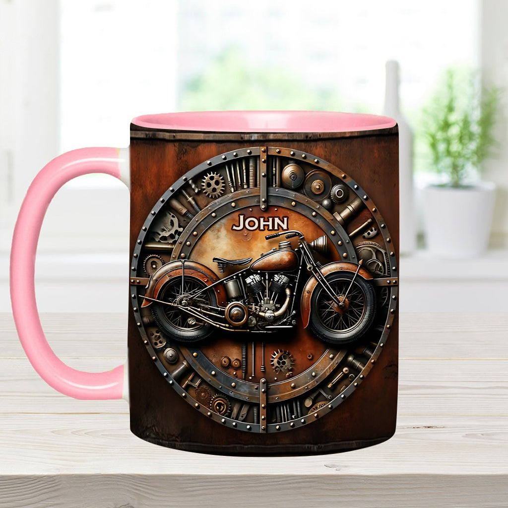 Awesome Bike - Personalized Biker Accent Mug