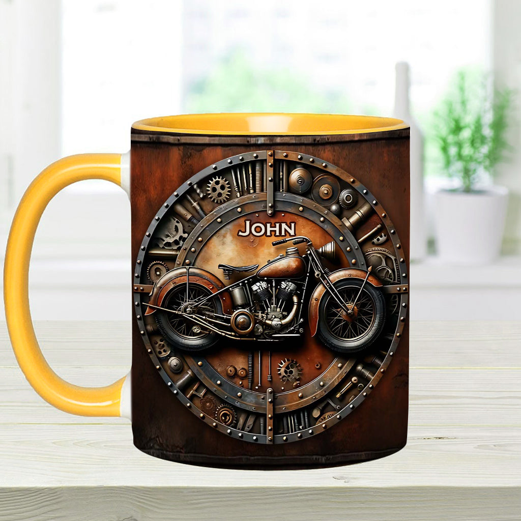 Awesome Bike - Personalized Biker Accent Mug