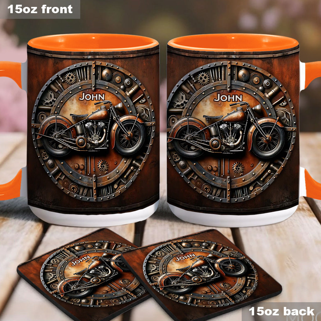 Awesome Bike - Personalized Biker Accent Mug