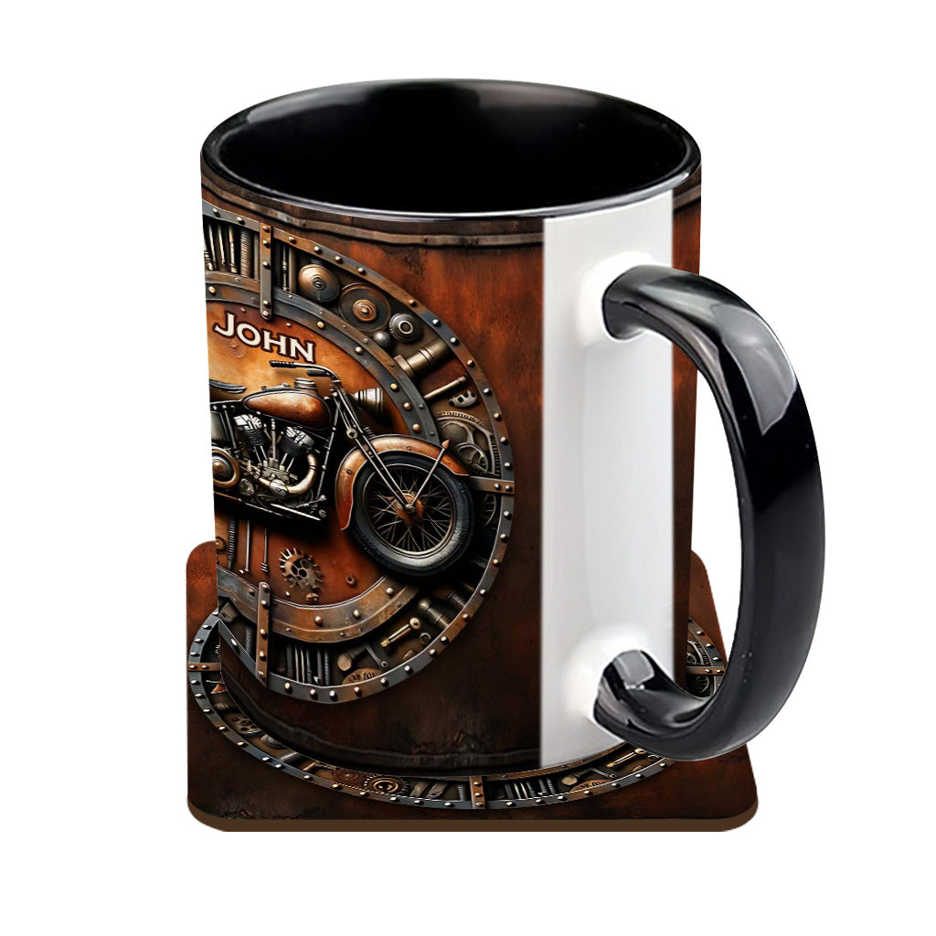 Awesome Bike - Personalized Biker Accent Mug
