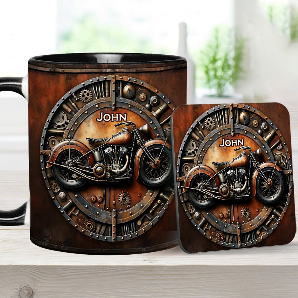 Awesome Bike - Personalized Biker Accent Mug
