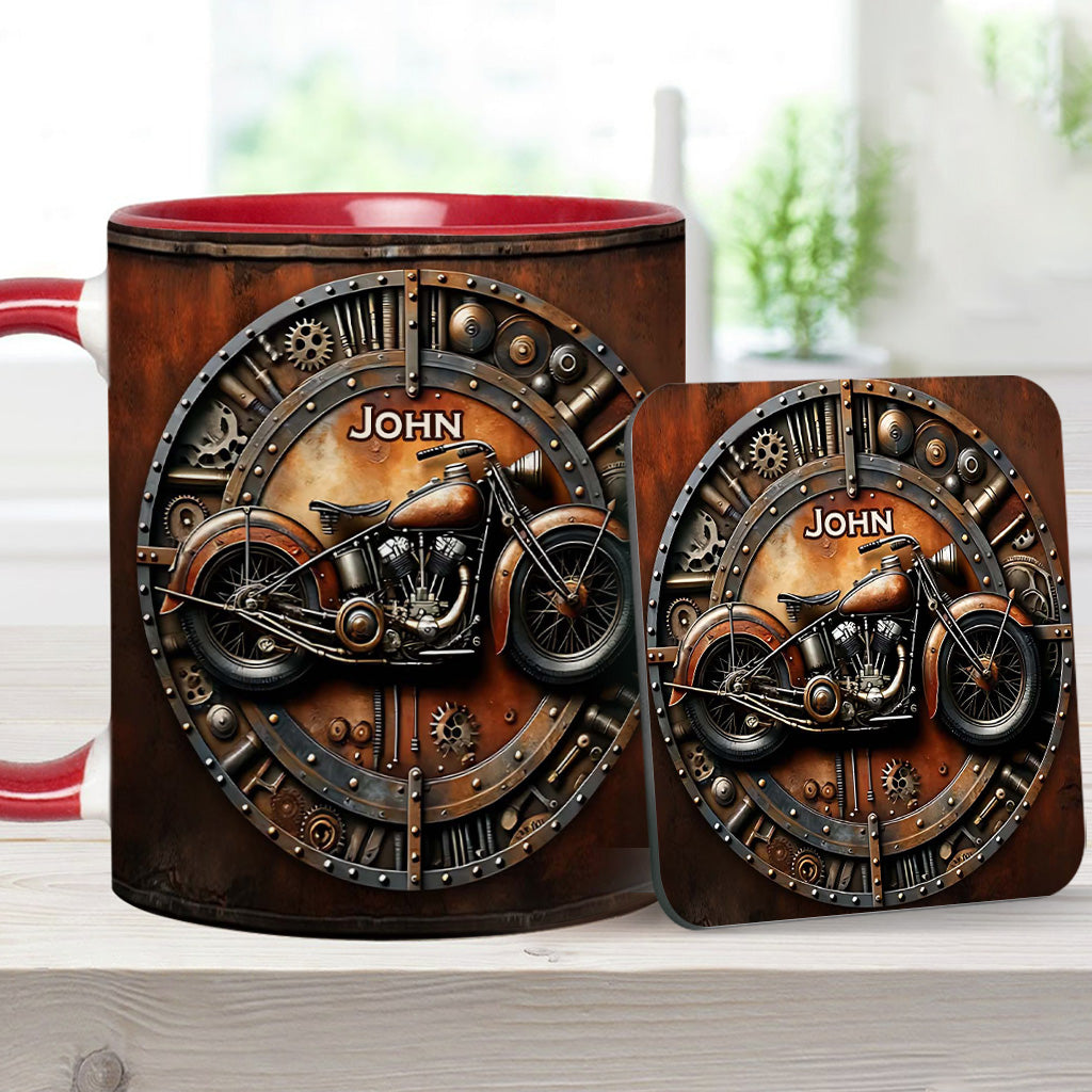 Awesome Bike - Personalized Biker Accent Mug